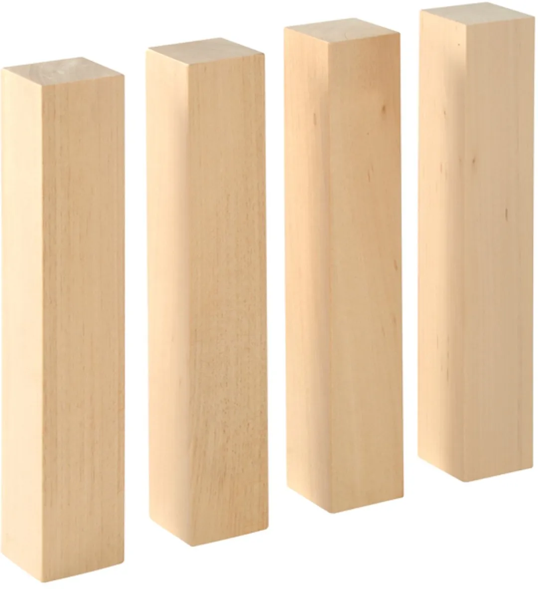 Eduplay Houten Knutselstaaf Vierkant Multicolor