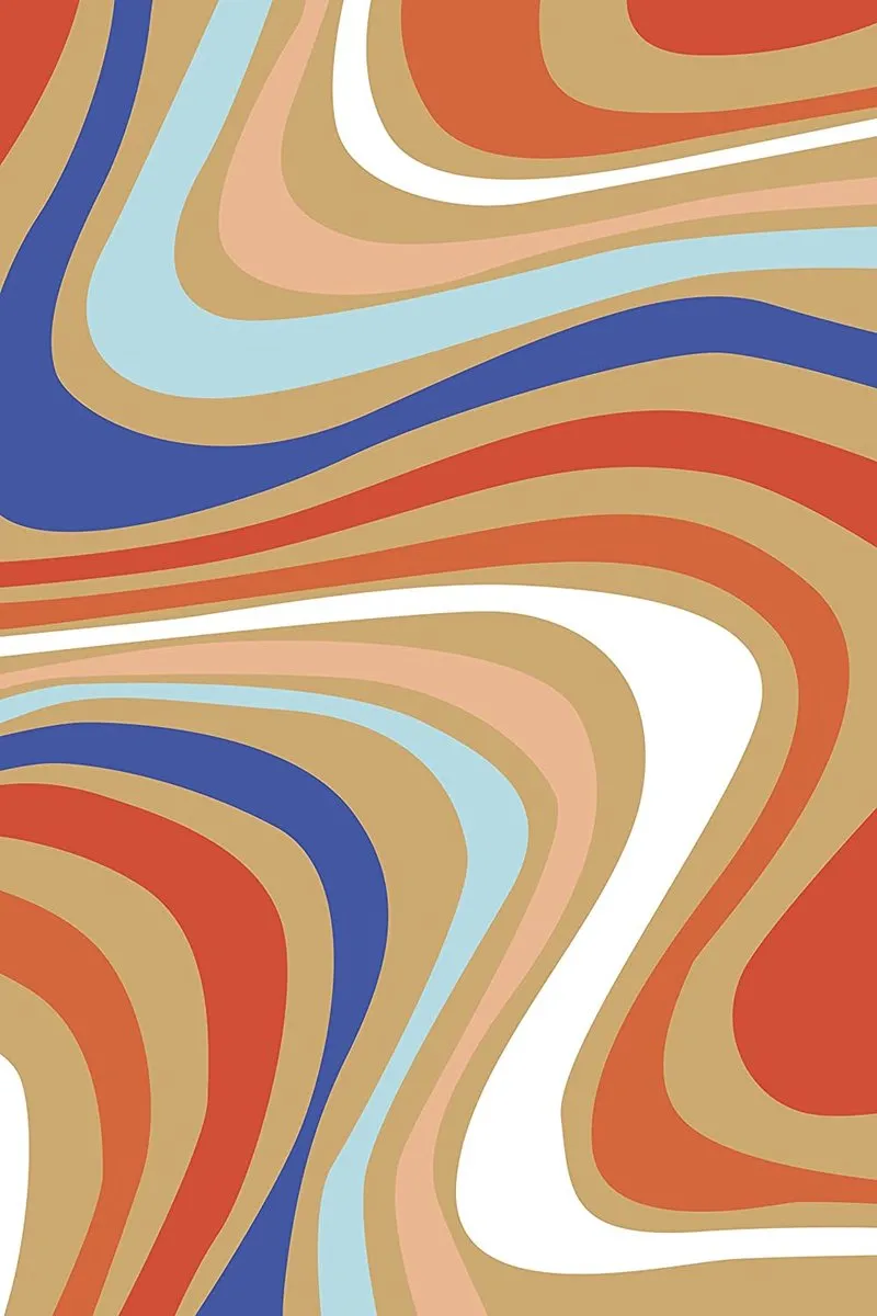 Decopatch Texture Funky Waves Hotfoil Papier