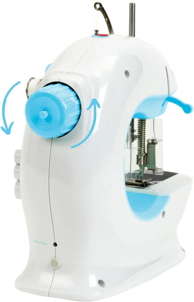 Klein Toys Naaimachine voor Kinderen 8+ - Wit & Blauw