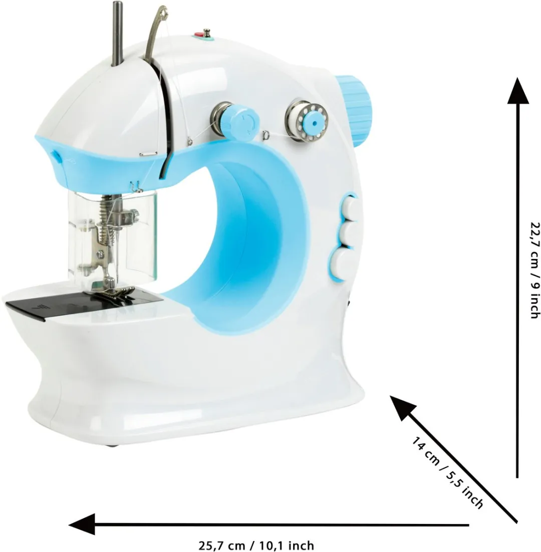 Klein Toys Naaimachine voor Kinderen 8+ - Wit & Blauw