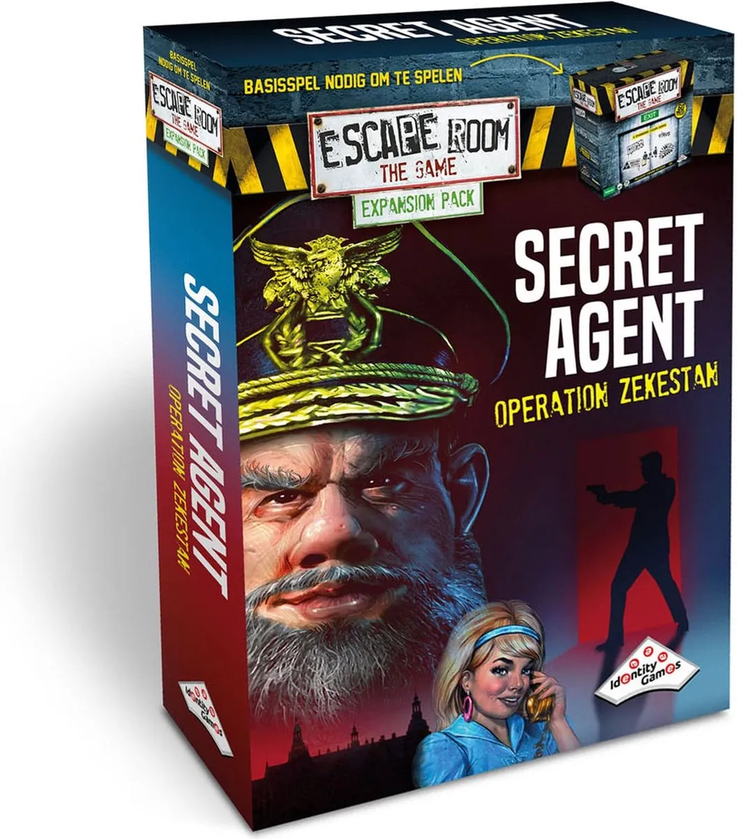 Identity Games Escape Room Uitbreiding Secret Agent - 2-4 Spelers