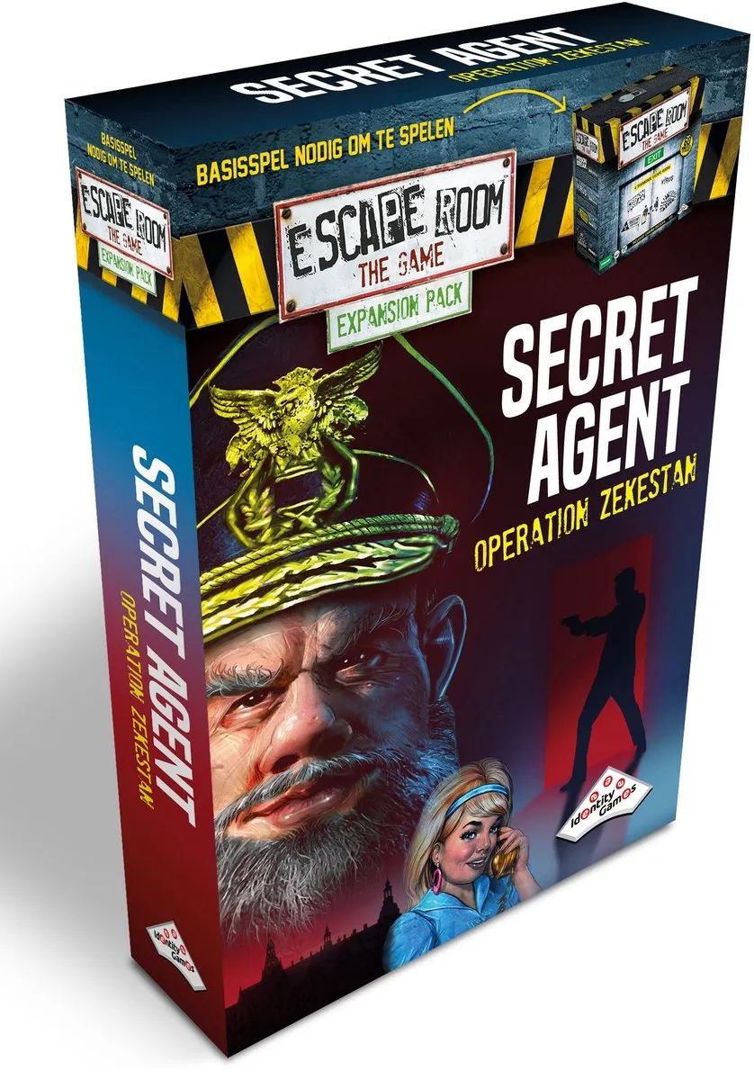 Identity Games Escape Room Uitbreiding Secret Agent - 2-4 Spelers