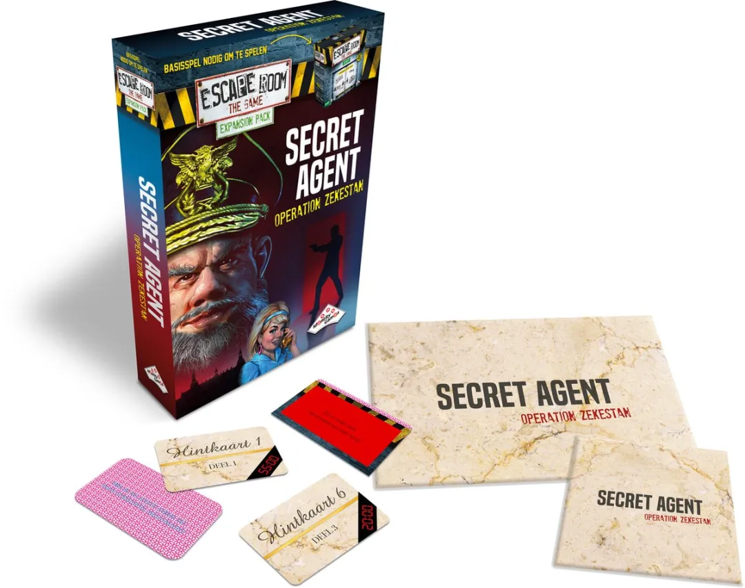 Identity Games Escape Room Uitbreiding Secret Agent - 2-4 Spelers