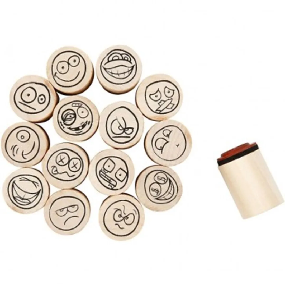Creativ Company Emoji Stempels 20mm