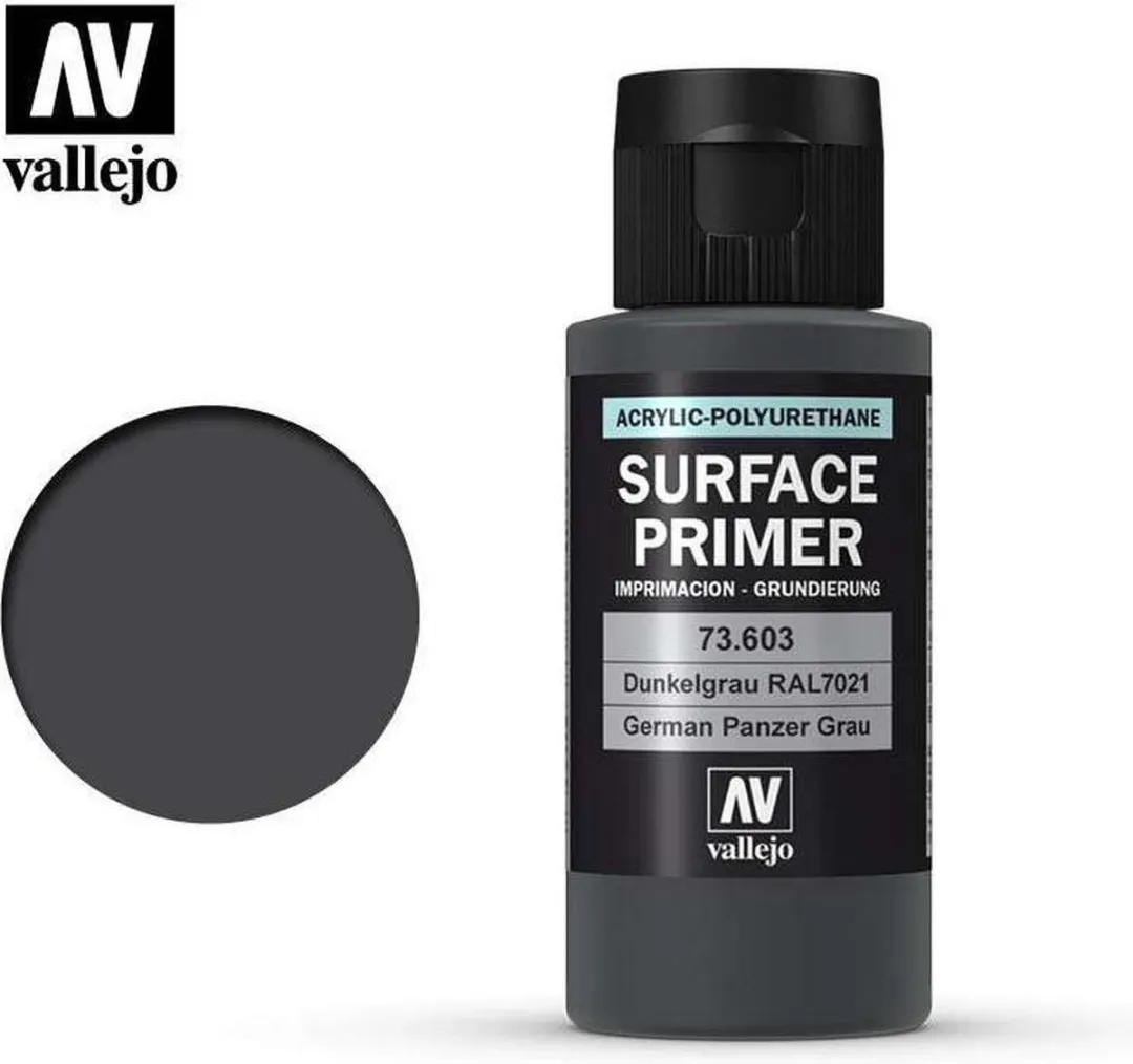 Vallejo Hobbyverf Acryl 73603 Panzer Grey