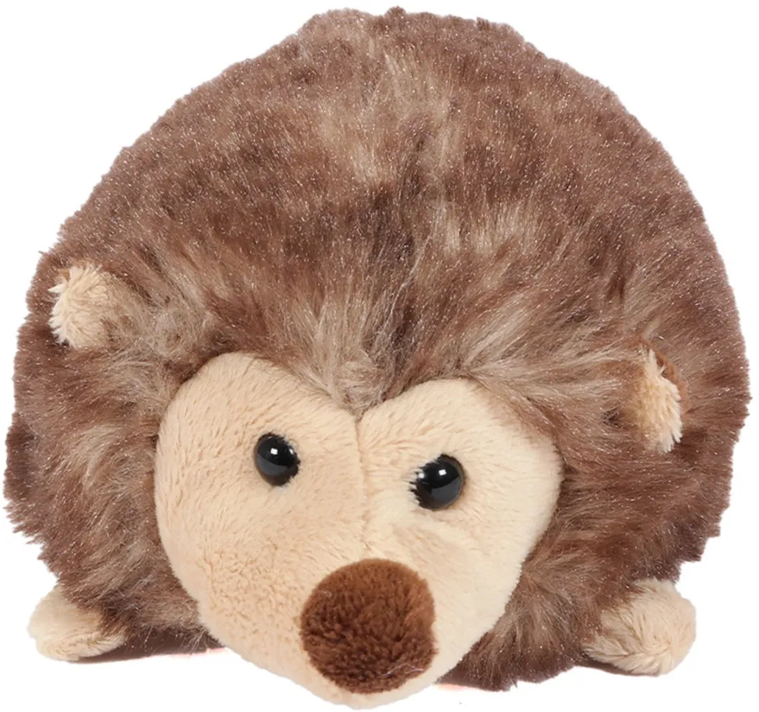 PIA Soft Toys Knuffel Egeltje - Bruin - 15 cm
