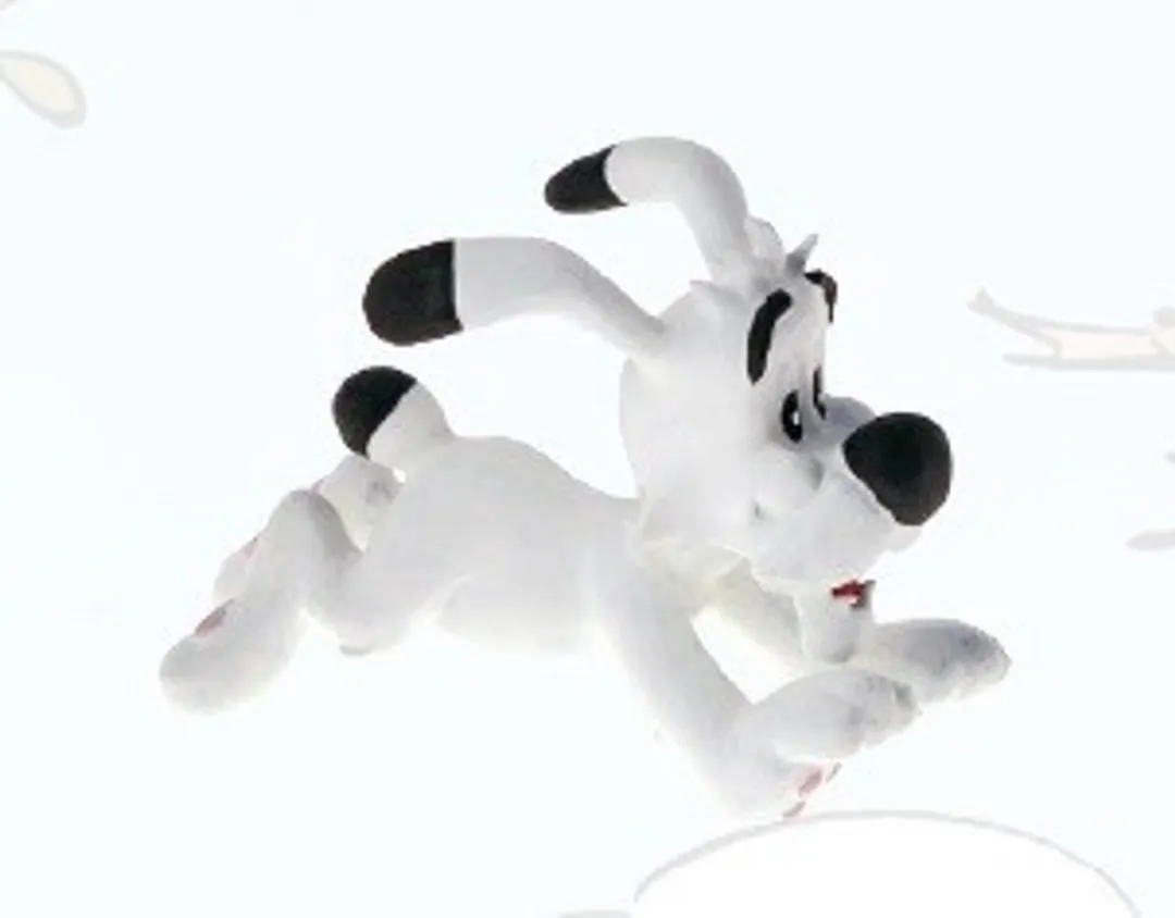 Plastoy Astérix Dogmatix Lopend Figuur 60604 - Veelkleurig
