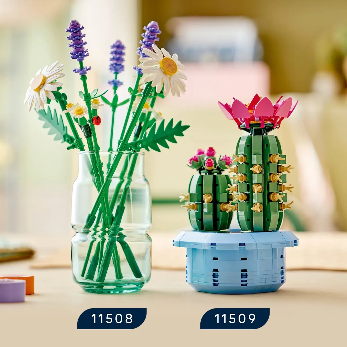 LEGO Botanicals Madeliefjes Bouwpakket 133 Stuks - Multicolor