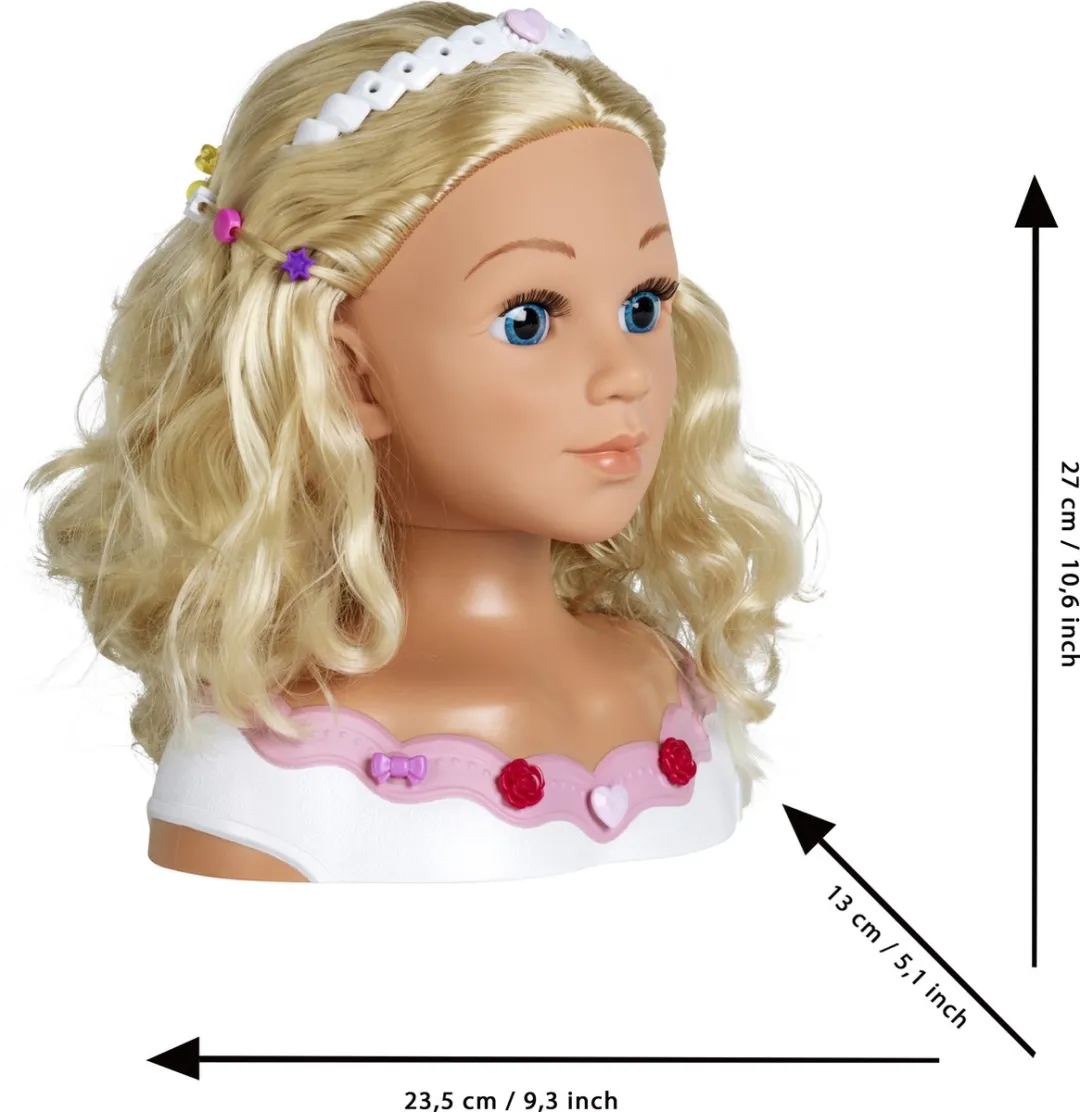 Klein Toys Make-up & Kappershoofd Rose - 30 Stuks Multicolor