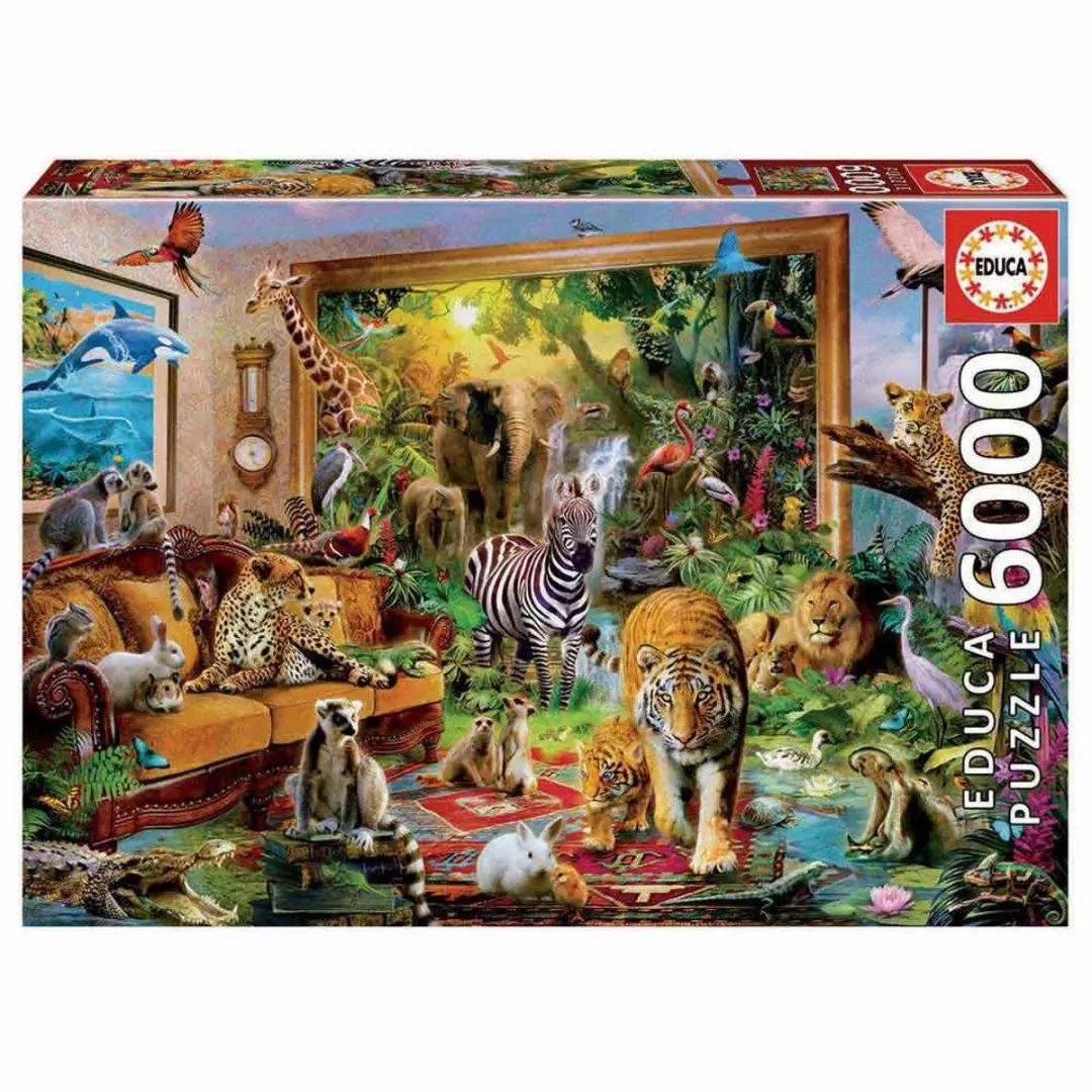 Educa Sinterklaas Puzzel 6000 Stuks - Meerkleurig
