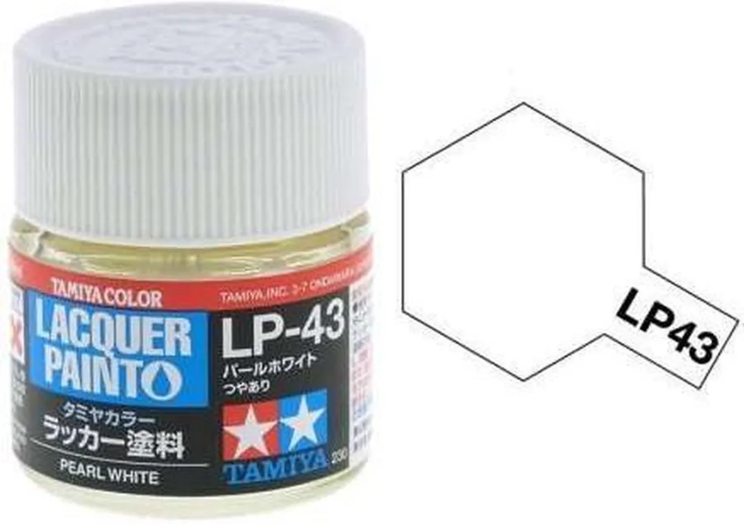 Tamiya Hobbyverf Olieverf LP-43 Mica Pearl White