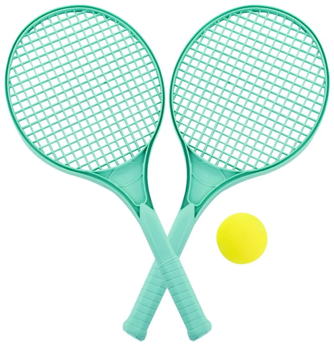 Miniland Outdoor Eco Racketten & Bal Set 6-delig