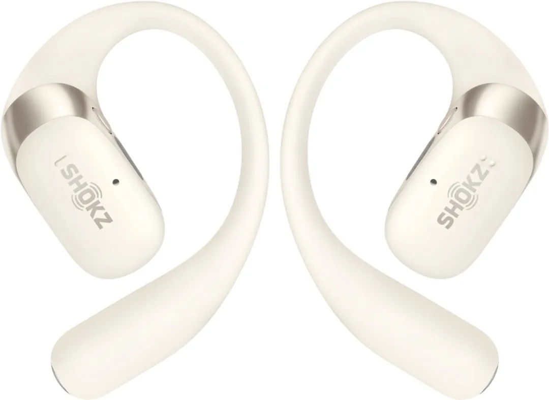 Shokz OpenFit 2 T920-ST-BG Open-ear Sporthoofdtelefoon - Beige