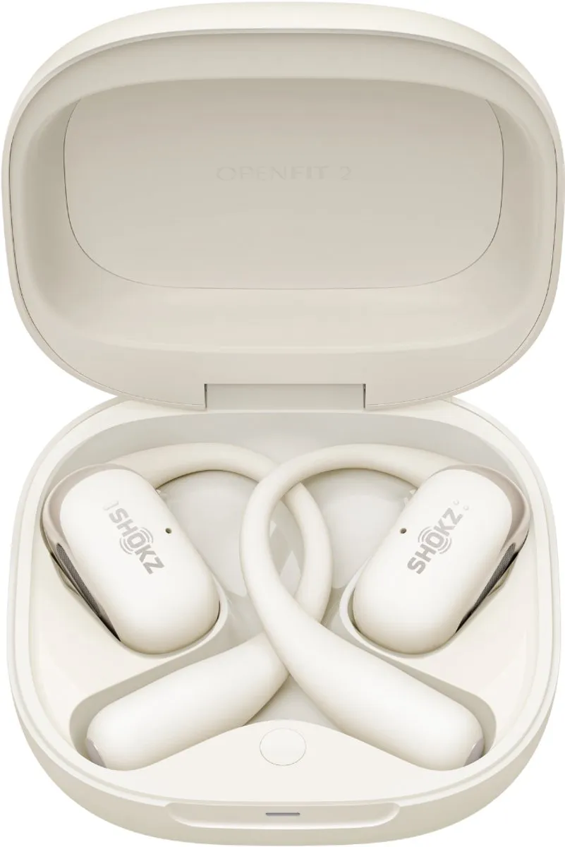 Shokz OpenFit 2 T920-ST-BG Open-ear Sporthoofdtelefoon - Beige