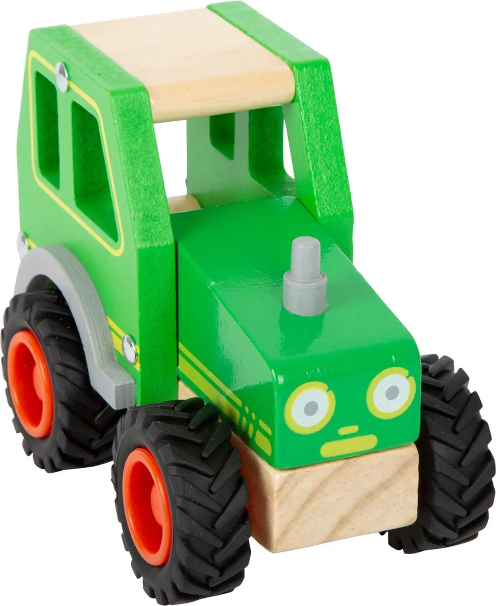 Small Foot Houten Tractor 11078 - Groen