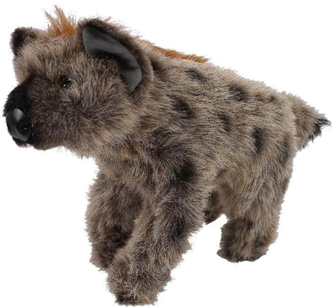 PIA Soft Toys Hyena Knuffel - 26 cm - Grijs