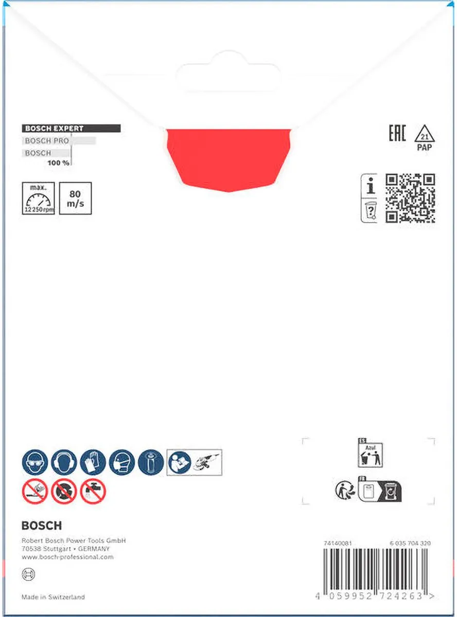 Bosch EXPERT Multischijf Snijschijf 125mm - 22,23mm As