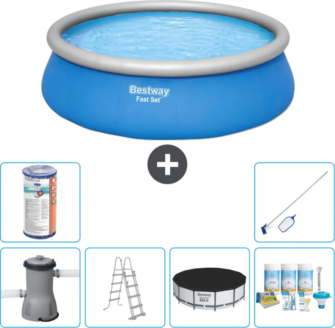 Bestway Fast Set Zwembad 457x122cm