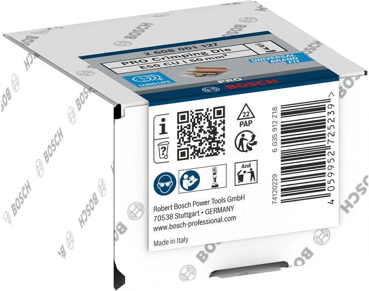 Bosch PRO Krimpinzetstuk E50 CU 50mm² - 1 Stuks
