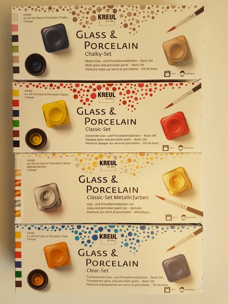 Kreul Porseleinverfset 24 Kleuren