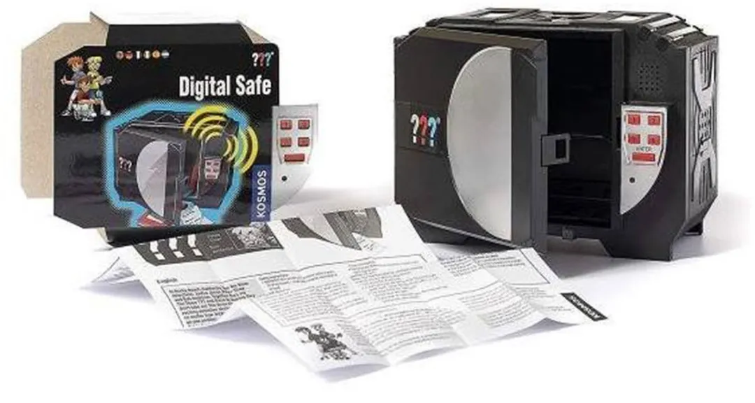 Kosmos Spy Labs Digital Safe Spionagespeelgoed