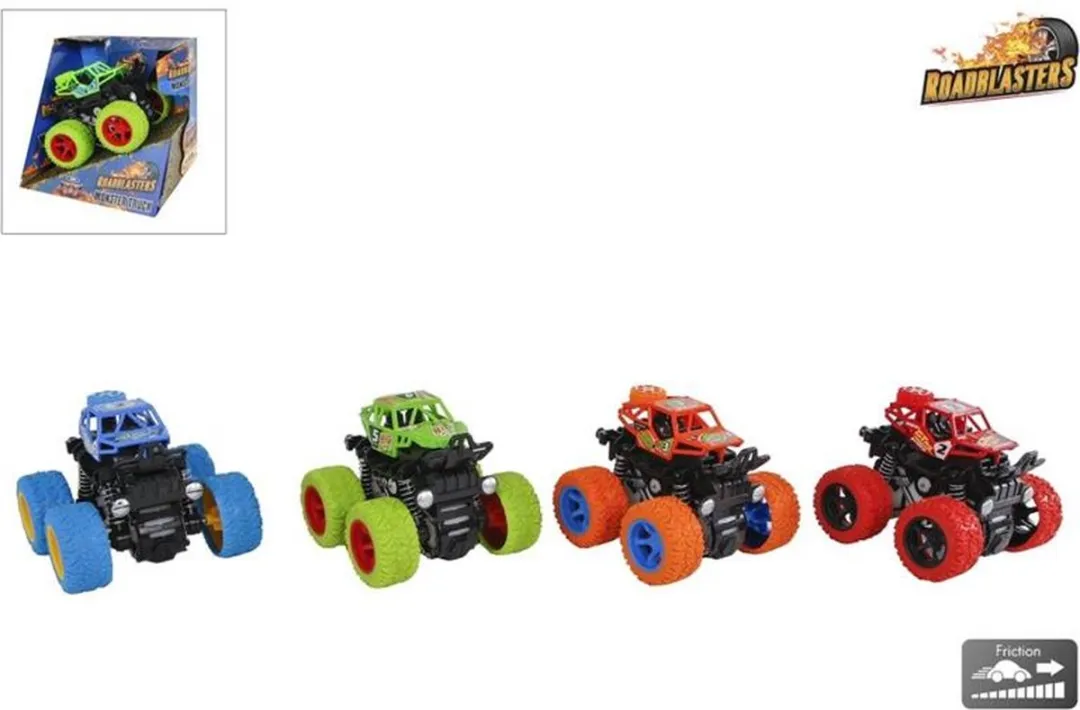 Toys Amsterdam Monstertruck Bigfoot Junior 9cm - Oranje