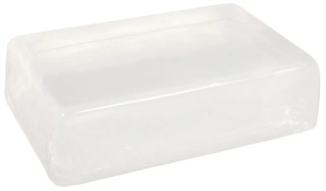 Rayher Kreativ Transparante Zeepgietzeep 600g - 2 Zakjes