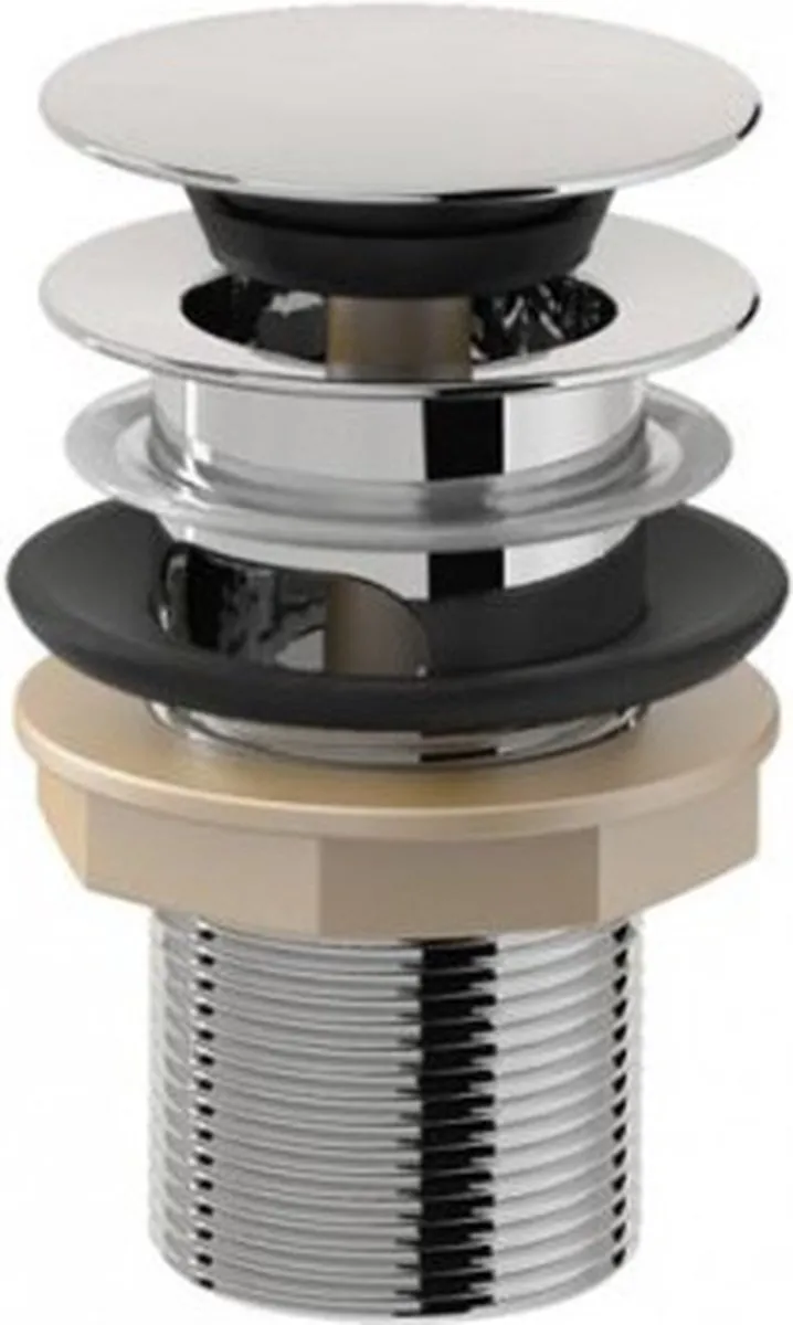 Bruynzeel click wastafelplug rond