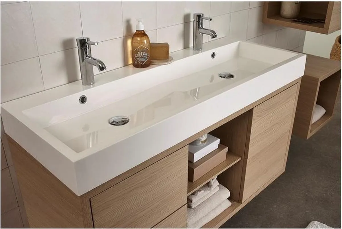 Bruynzeel click wastafelplug rond