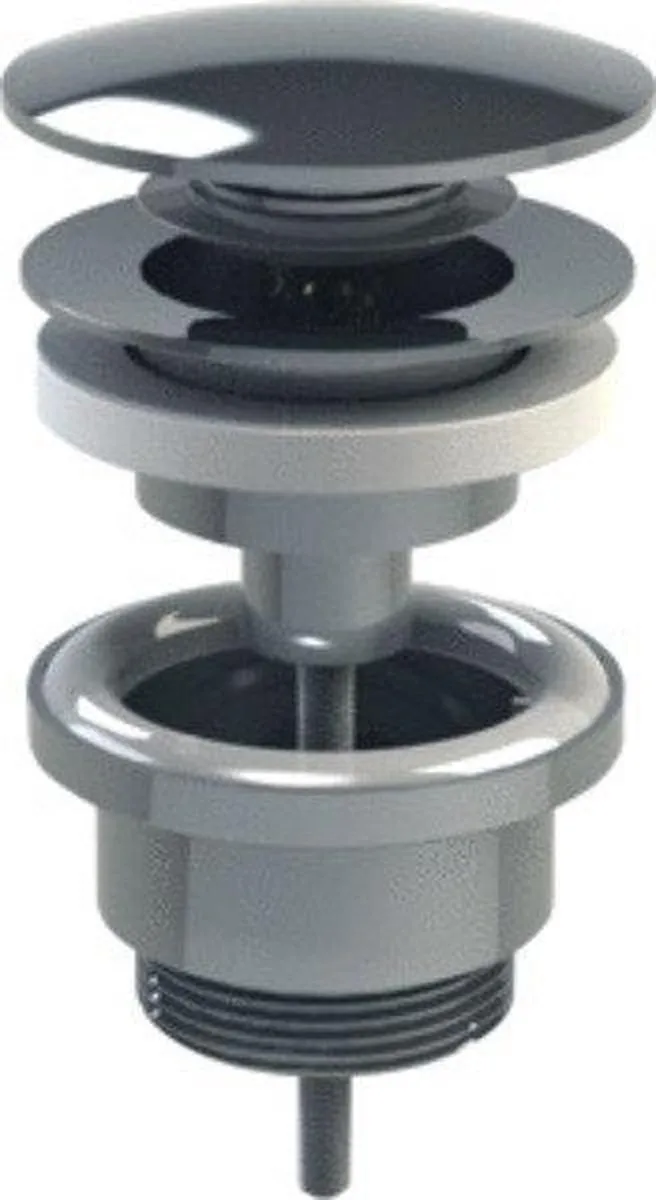 Bruynzeel click wastafelplug rond