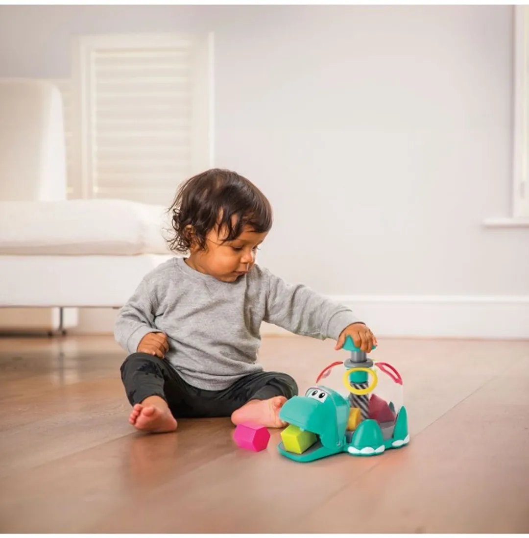 Infantino Vormstoof Nijlpaard - Multicolor