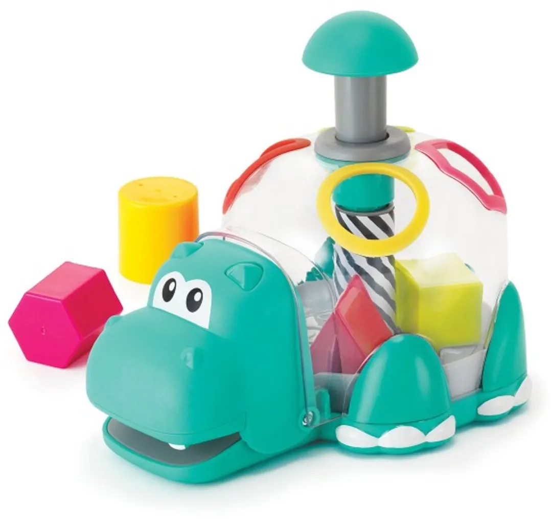 Infantino Vormstoof Nijlpaard - Multicolor