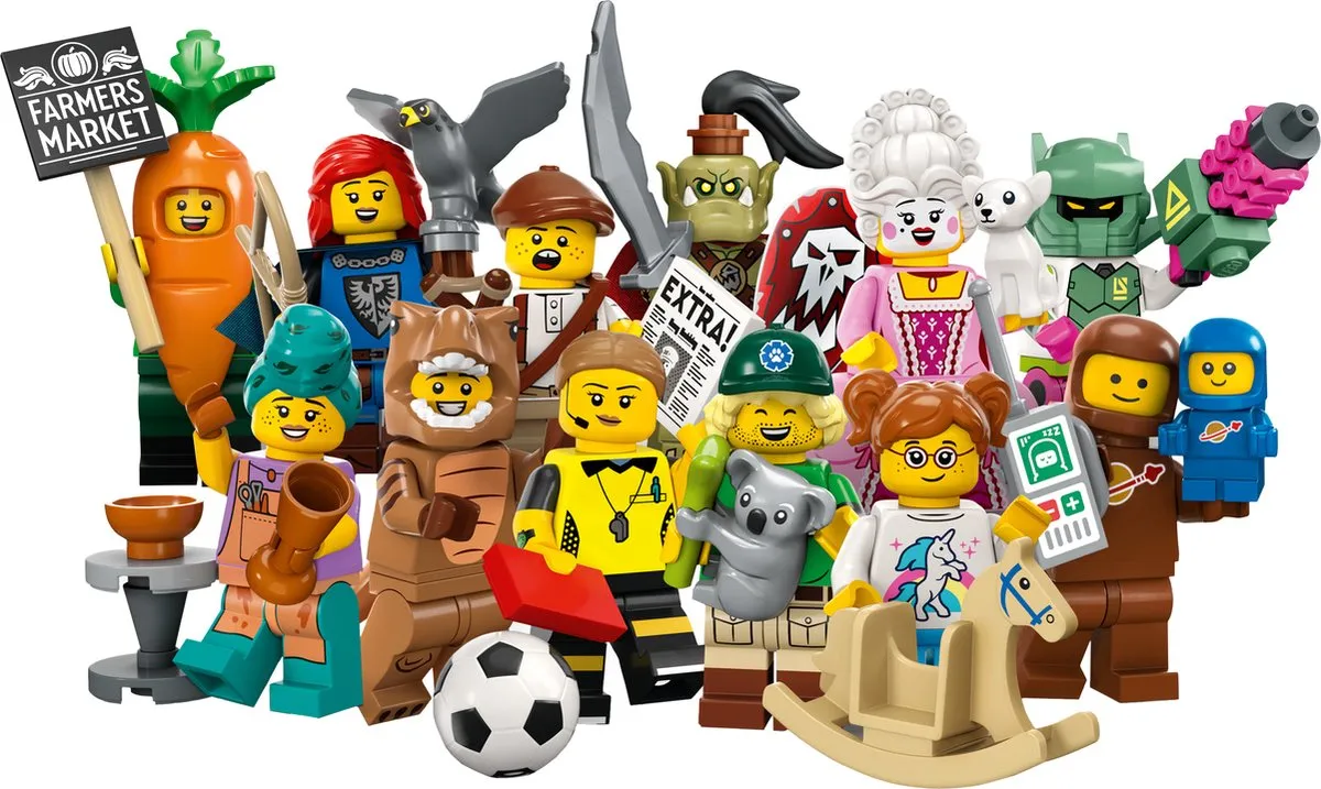 LEGO Minifiguren Serie 24 71037 - 8 Onderdelen - Meerkleurig - afbeelding 6 van 6
