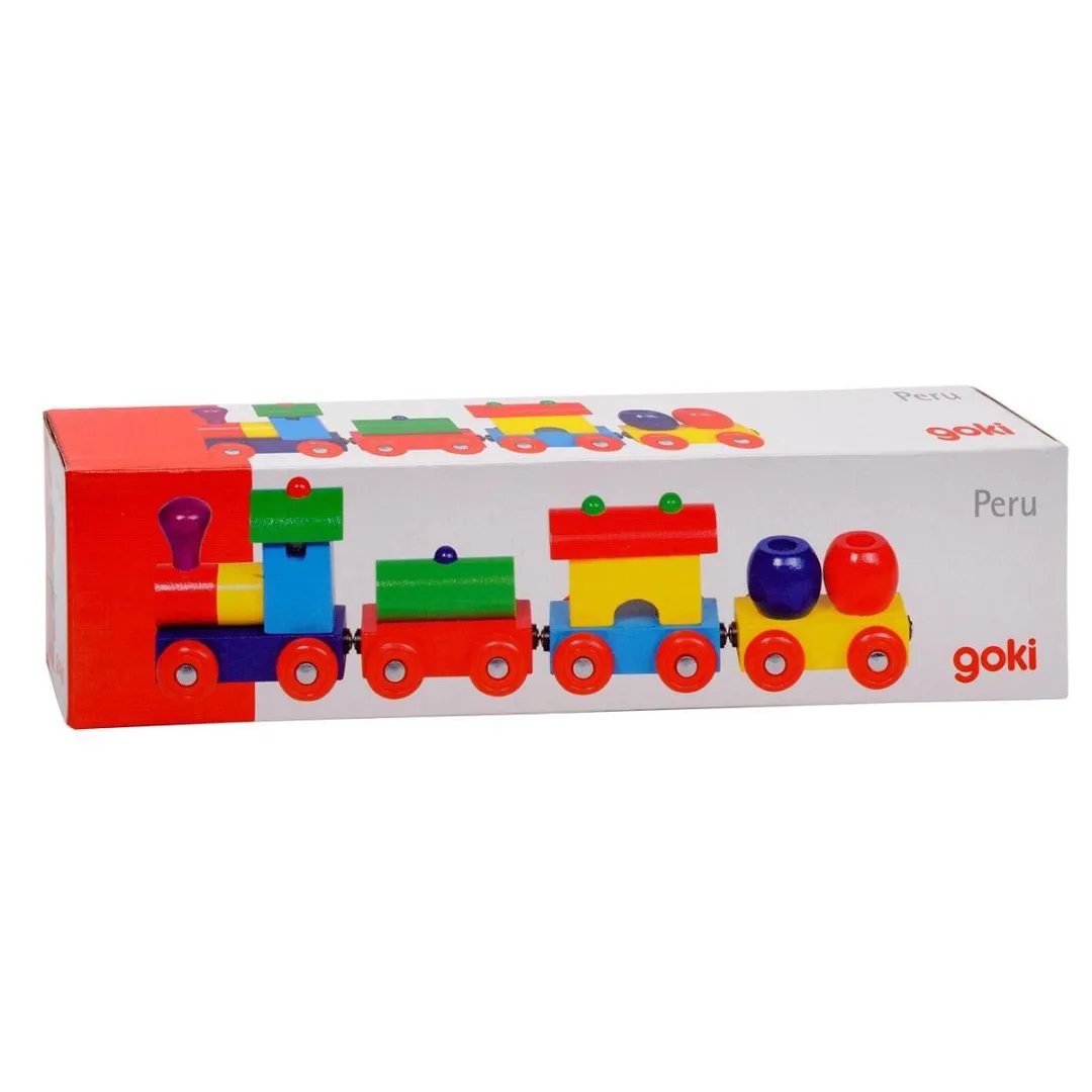 Goki Train Peru Magnetic - Multi