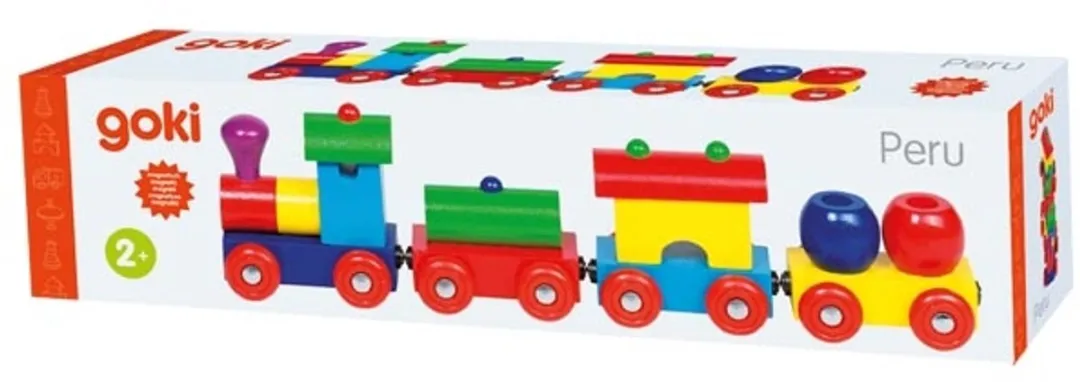 Goki Train Peru Magnetic - Multi