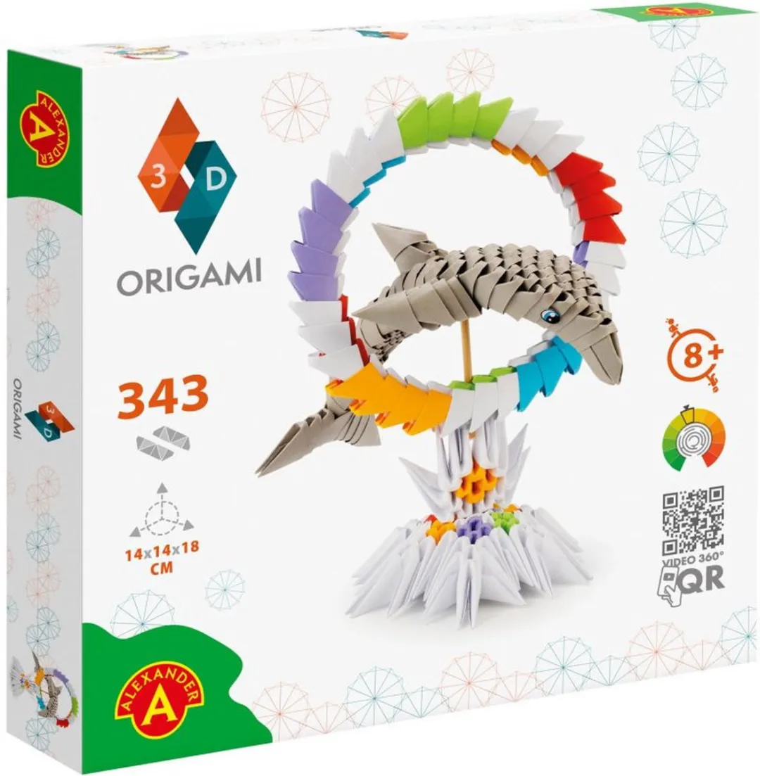 Alexander Origami 3D Dolfijn