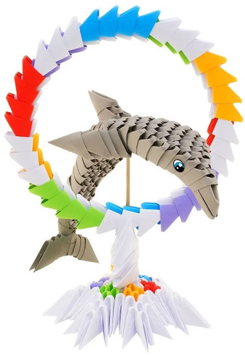 Alexander Origami 3D Dolfijn
