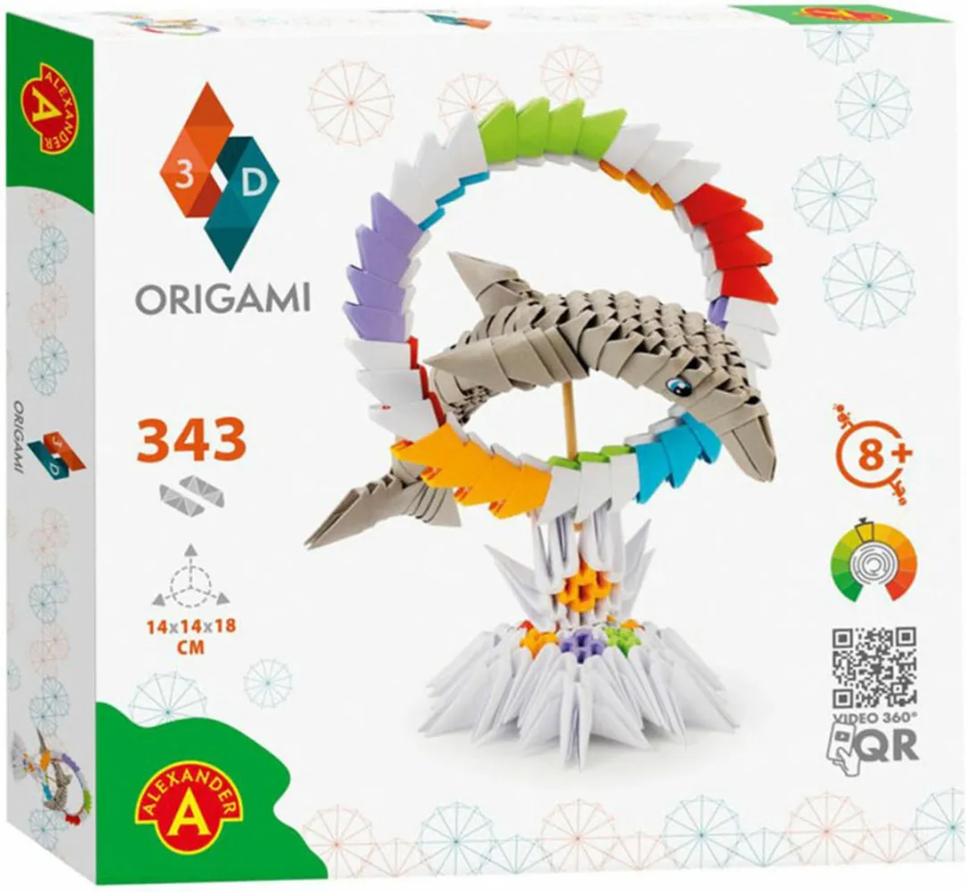 Alexander Origami 3D Dolfijn