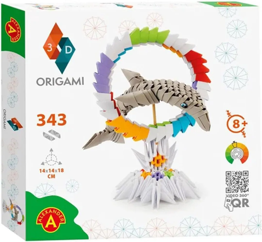 Alexander Origami 3D Dolfijn