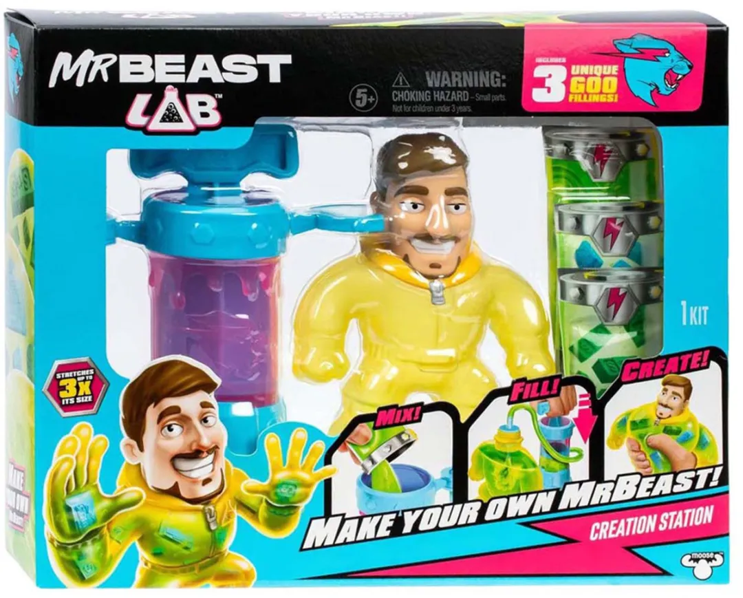Moose Toys MrBeast Lab Creation Studio 24774 - Multikleur