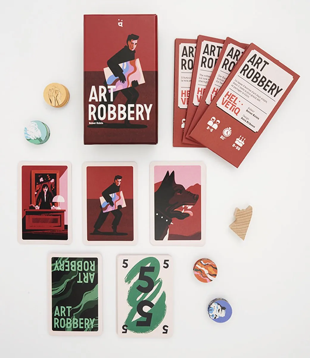 Geronimo Games Art Robbery Kaartspel - 2-5 Spelers