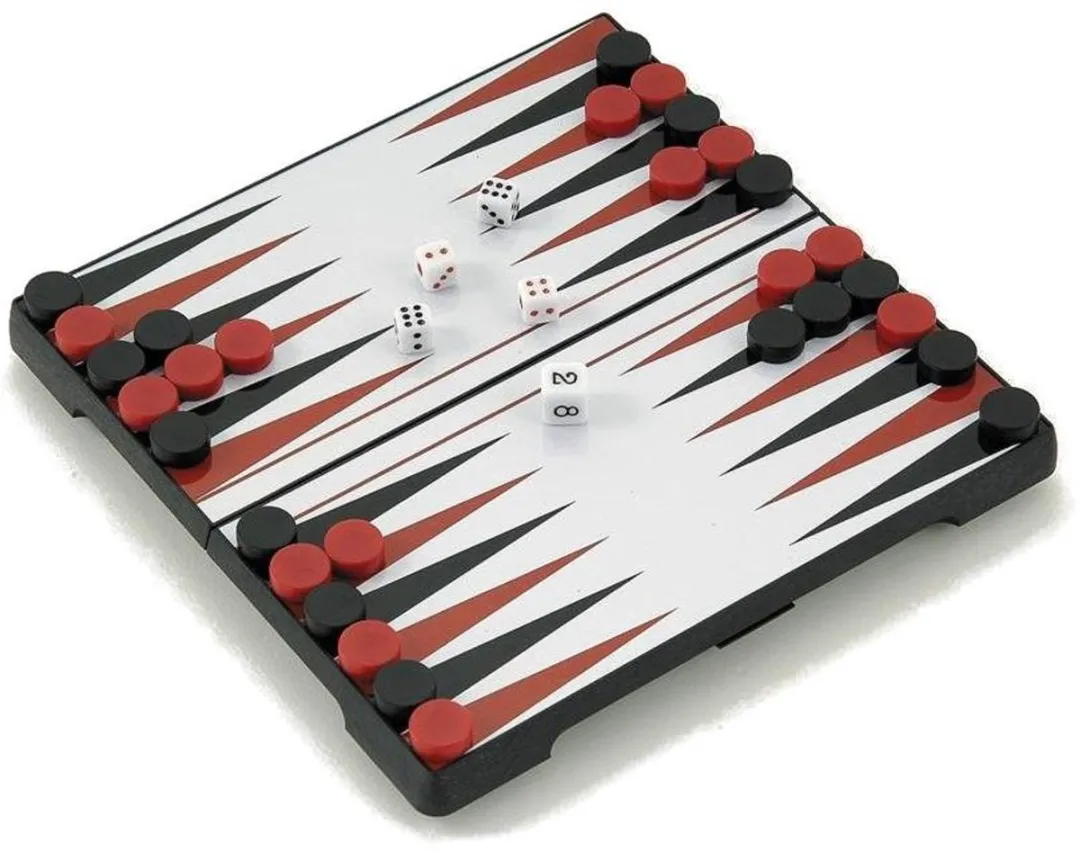 HOT Games Backgammon 600504 Magnetisch