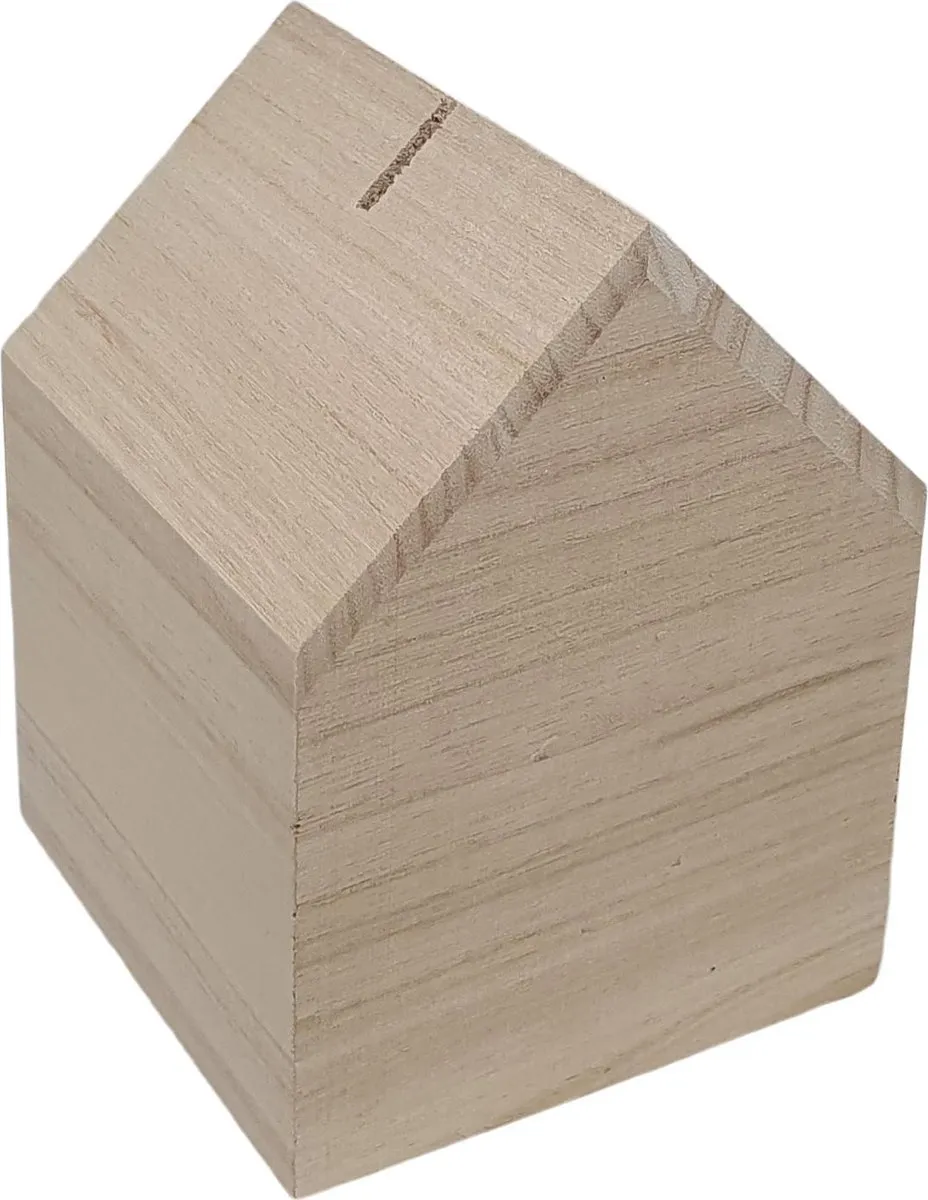 Creativ Company Houten Spaarpot Huisvorm