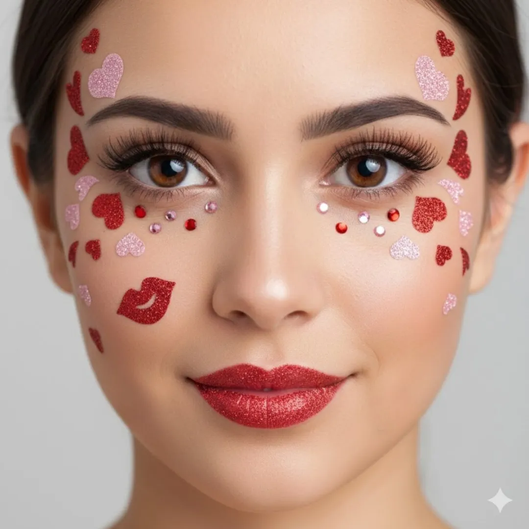 Herma Face Art Stickers Love - Multi