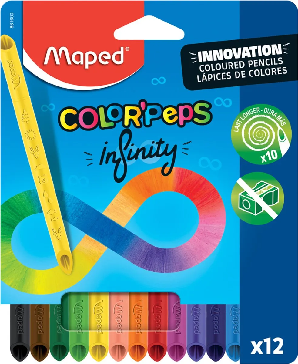 Maped Color'Peps Infinity Driehoekige Kleurpotloden