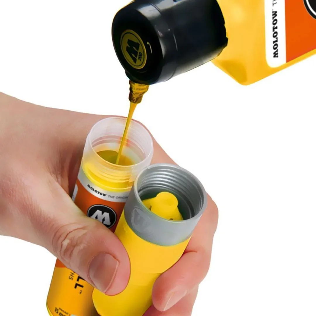 Molotow ONE4ALL Navulinkt 180ml - Zwart