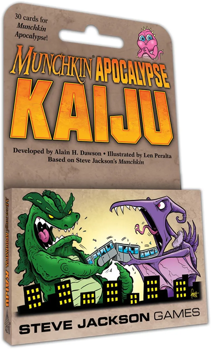 Steve Jackson Games Munchkin Apocalypse Kaiju Uitbreiding