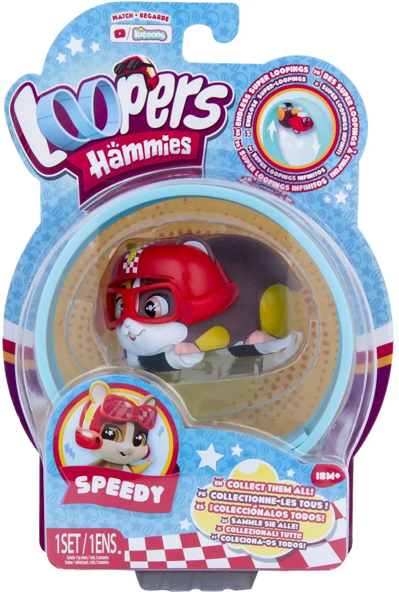 Imc Toys Loopers Hammiess Speedy - Meerkleurig