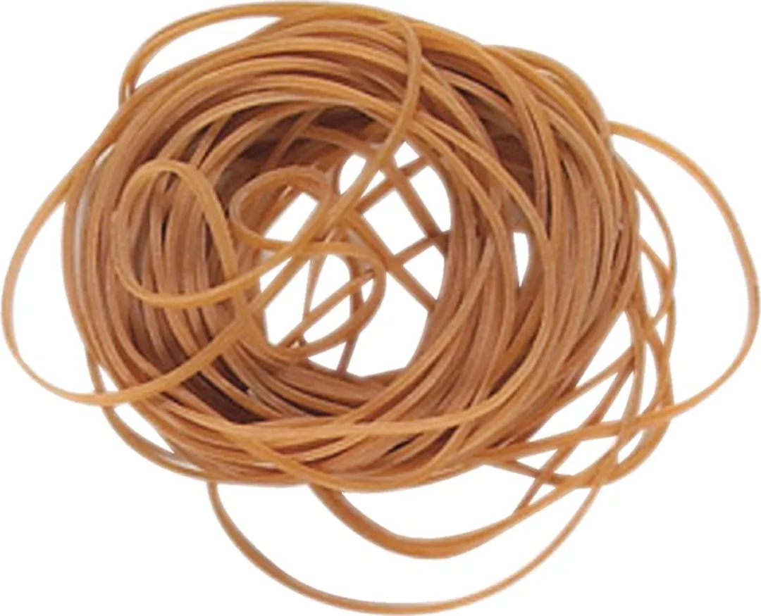 Quantore Elastiek 16 60x1,5x1mm - 500 gram - Bruin