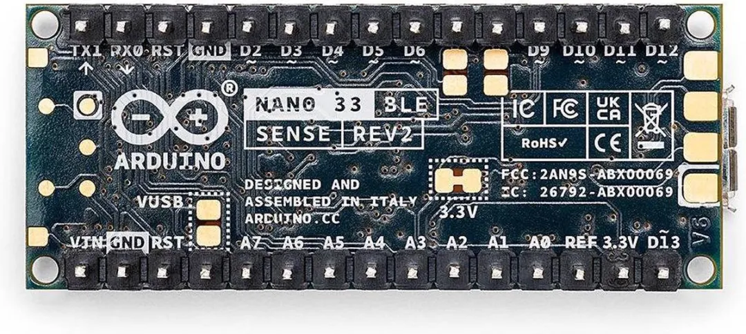 Arduino Nano BLE Sense Rev2 ABX00070 - ARM Cortex-M4